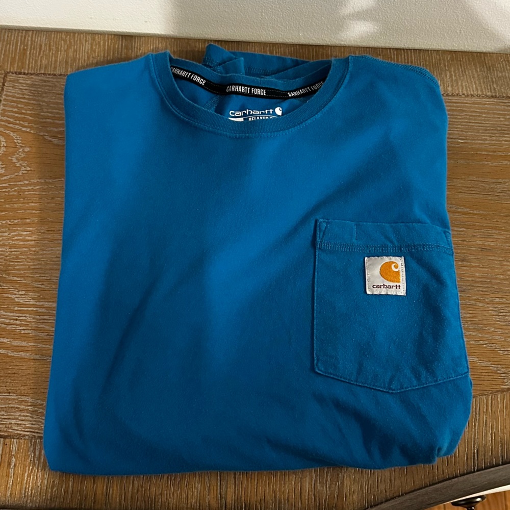 Men’s Carhartt force long sleeve shirt